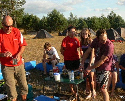 Spływ kajakowy studentów Turystyki i Rekreacji