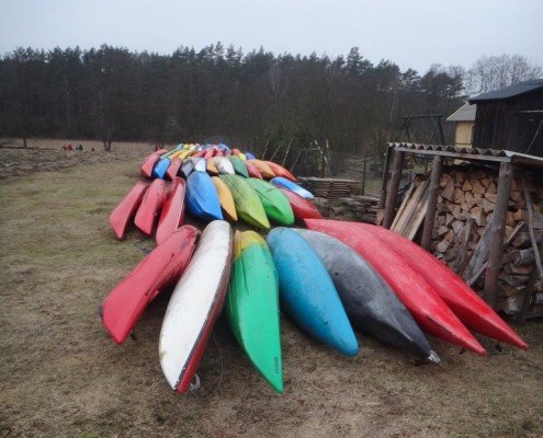 Spływ zimowy Wda 2015