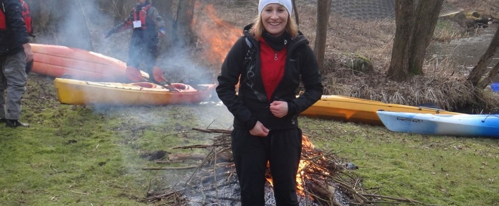 Spływ zimowy Wda 2015