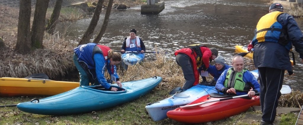 Spływ zimowy Wda 2015