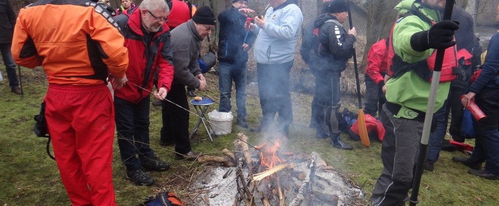 Spływ zimowy Wda 2015