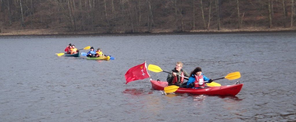 Spływ zimowy Wda 2015
